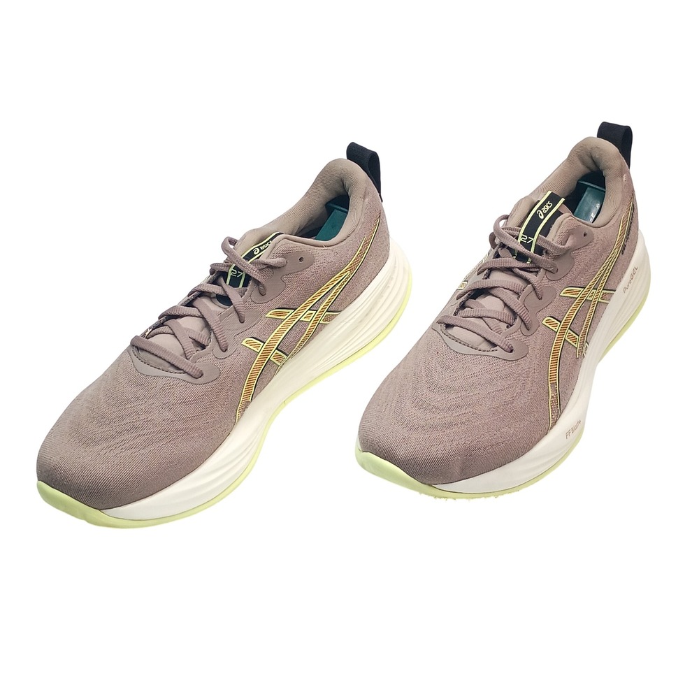 ASICS Gel-Cumulus 27 Running Shoes Men Size 12 Brown Yellow FF Blast+ PureGEL